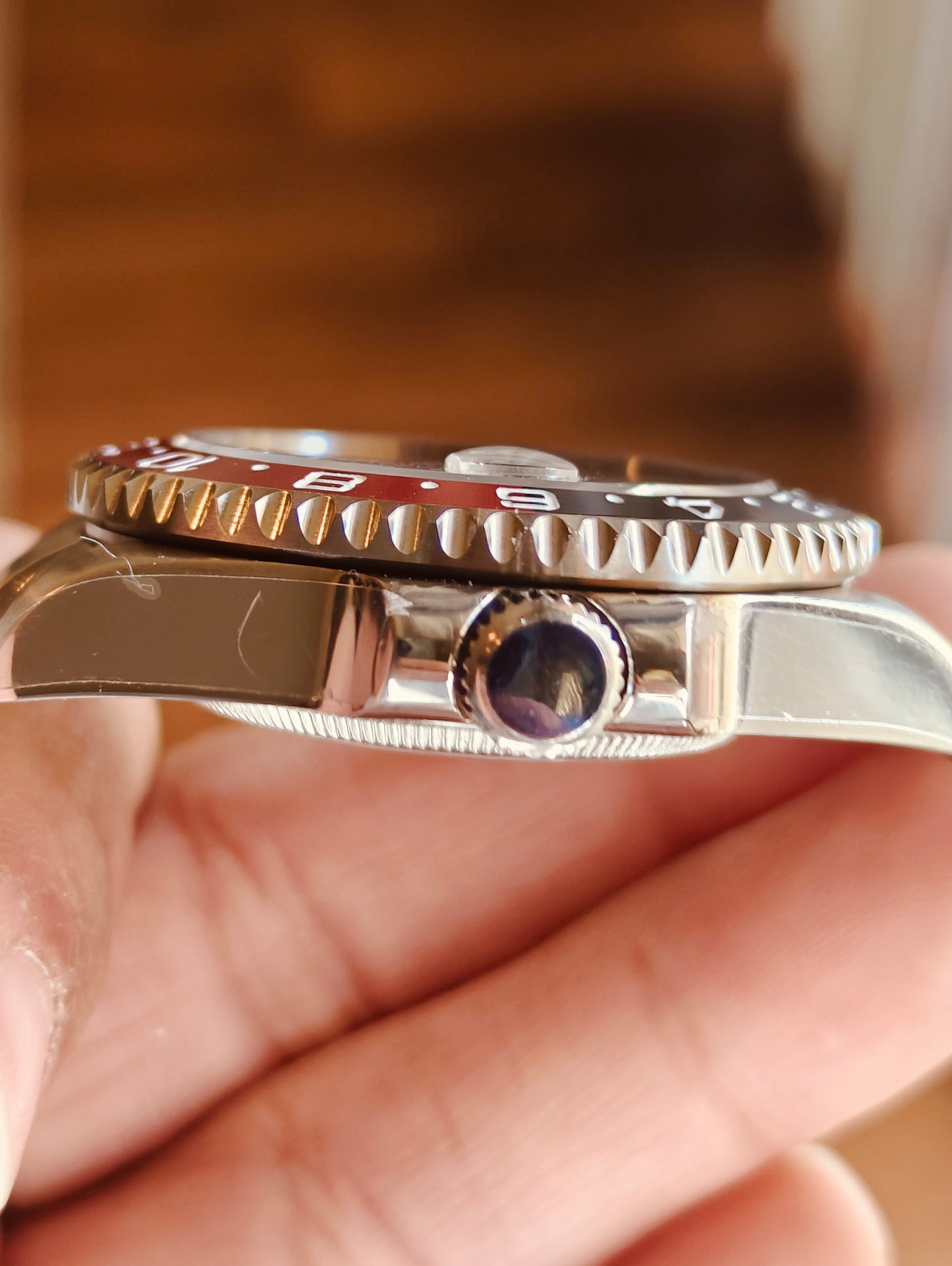 Custom Seiko Coke GMT Watch
