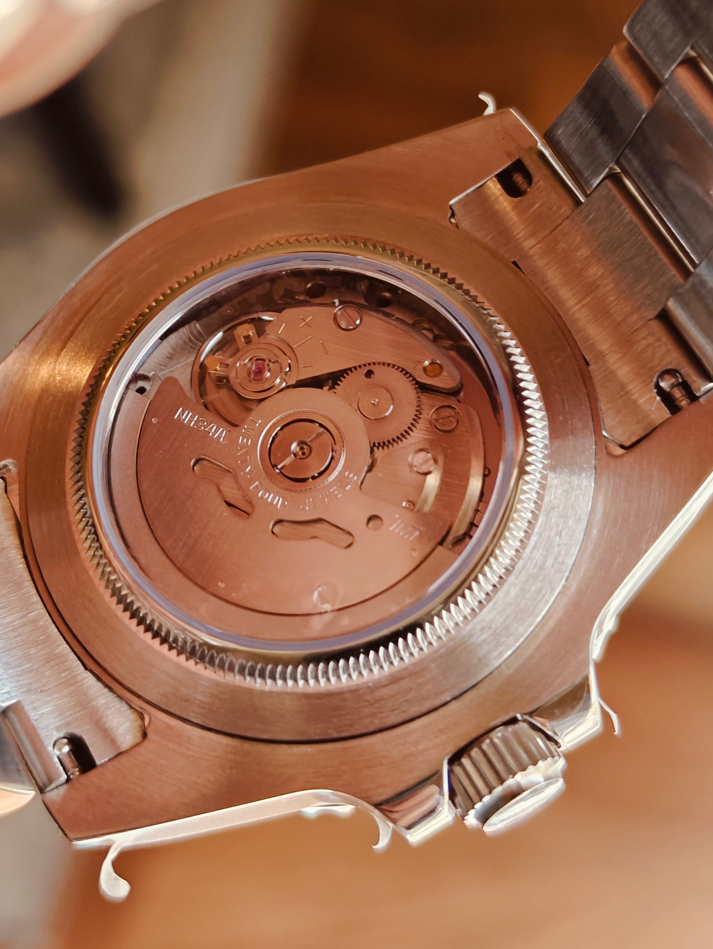 Custom Seiko Coke GMT Watch