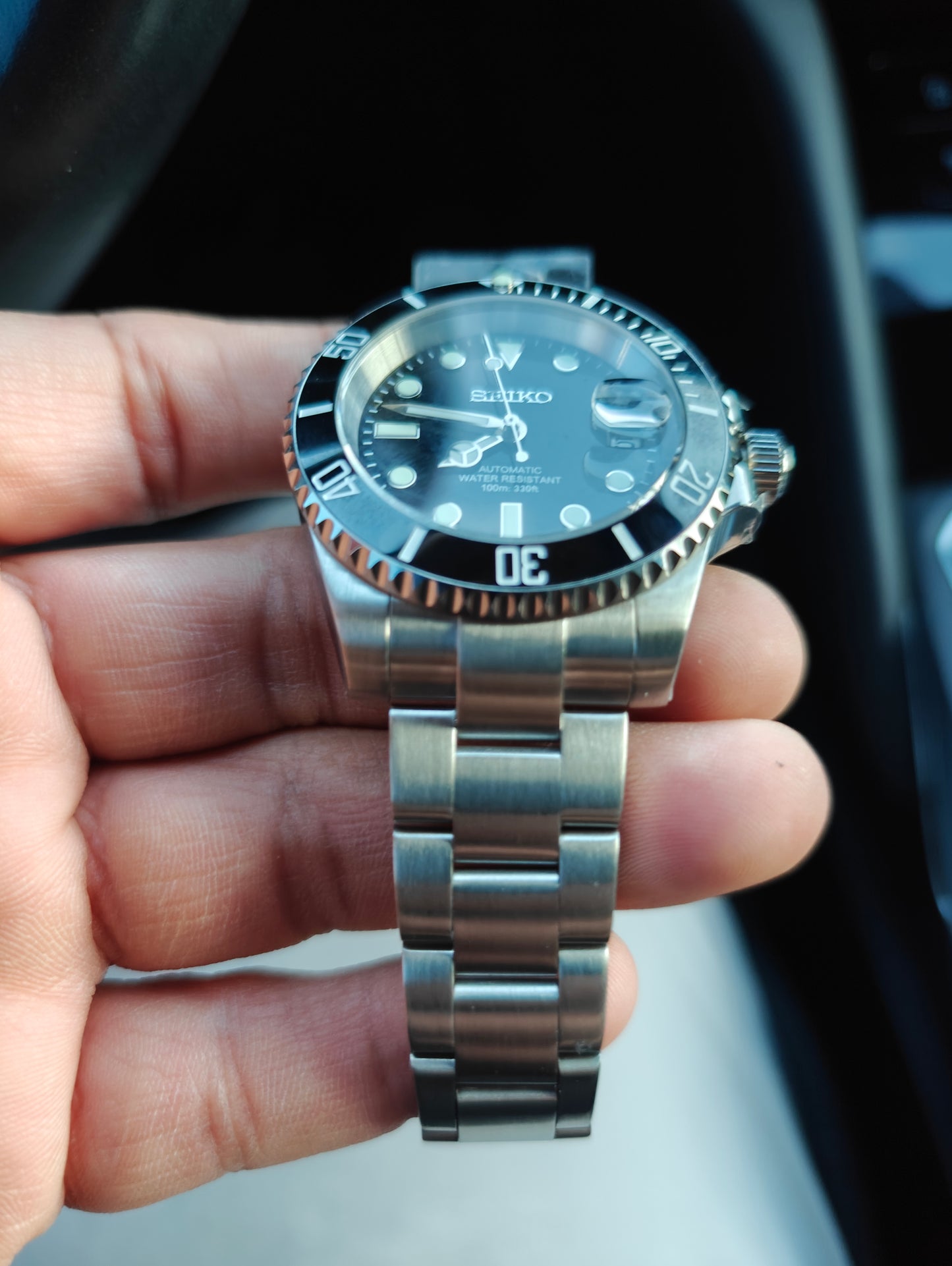 Custom Seiko Submariner Watch