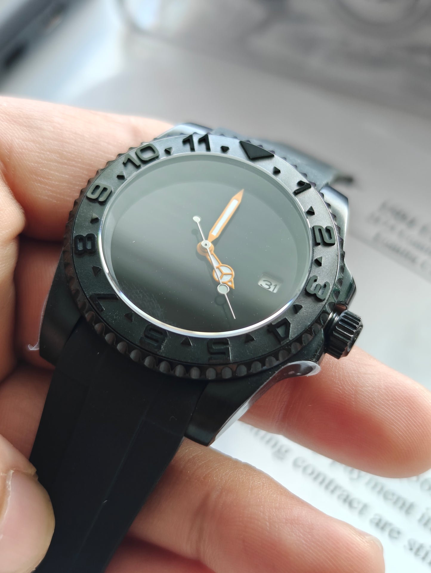 Custom Seiko All-Black