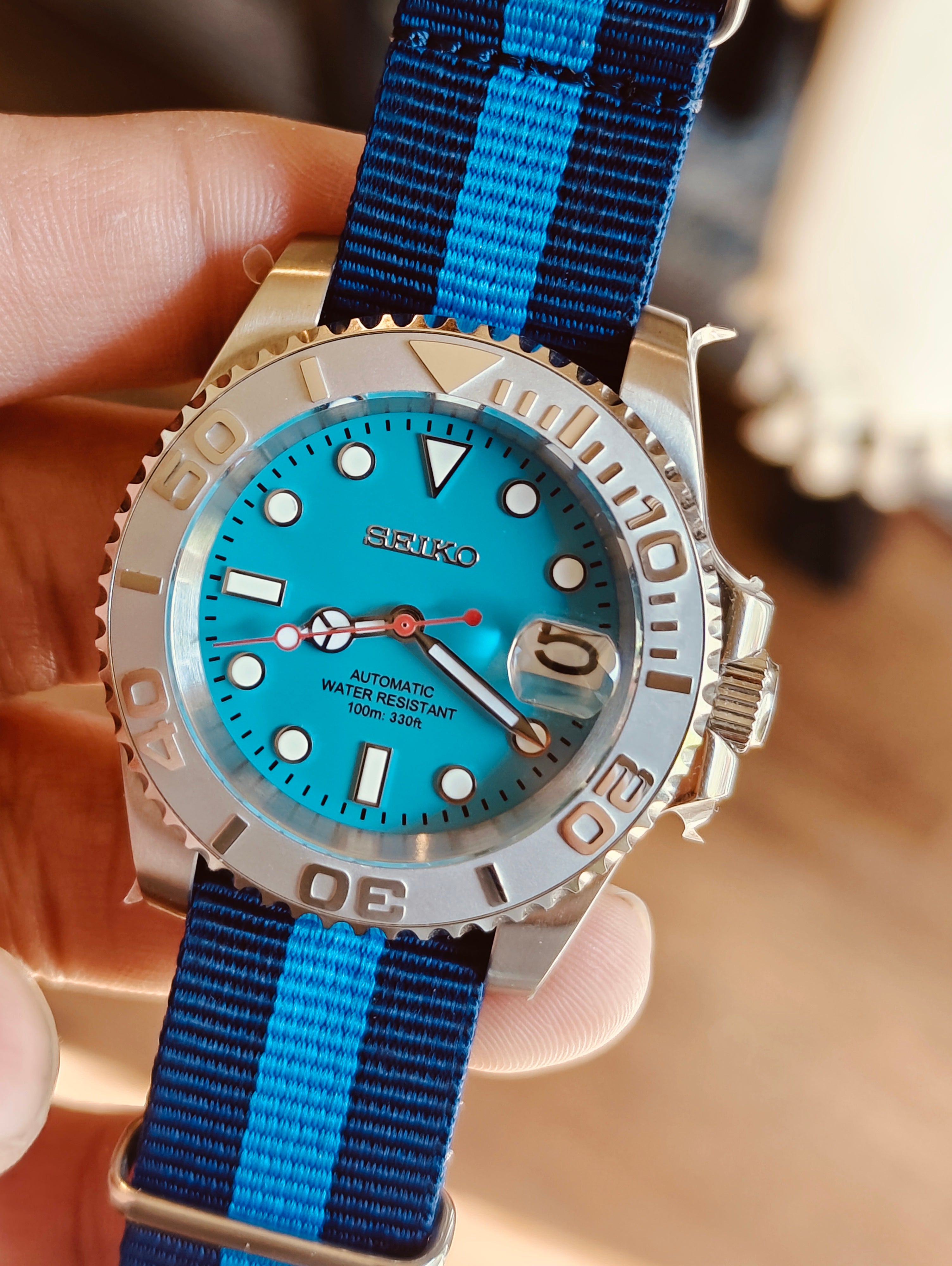 Seiko discount blue yacht