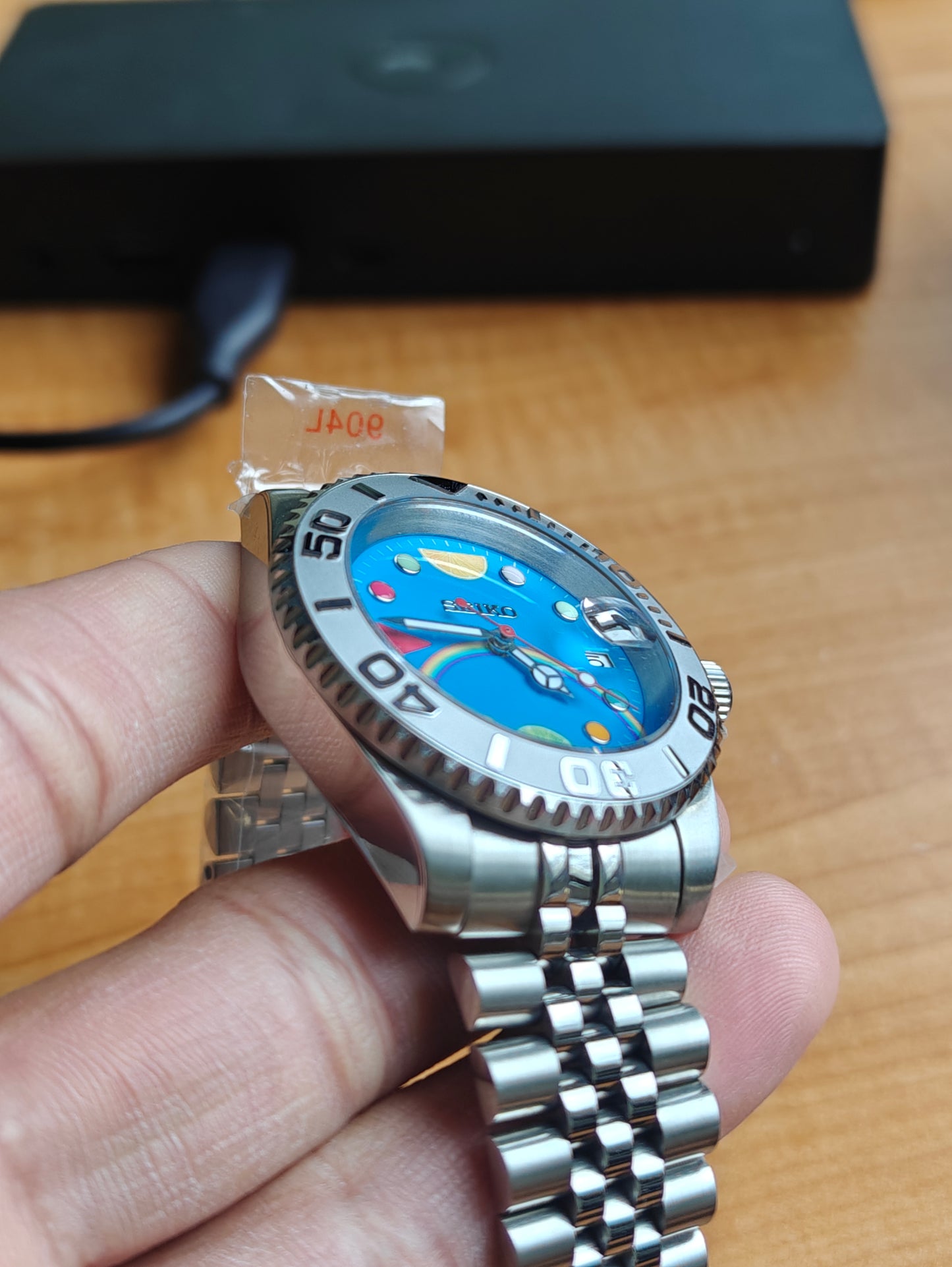 Custom Seiko Fruit Rainbow YachtMaster Watch