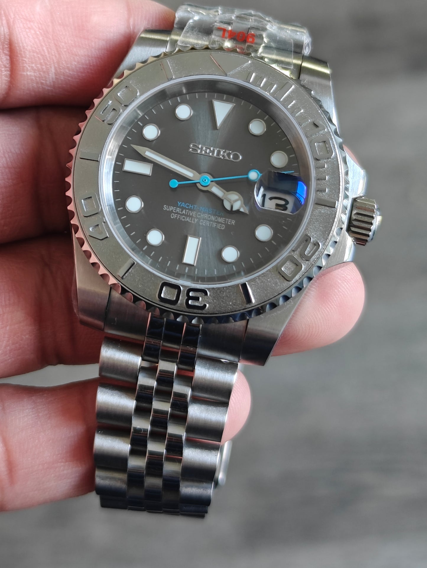 Custom Subzero Watch with Seiko Movement