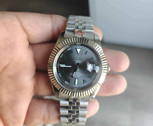 Custom Wimbledon Watch Seiko Movement